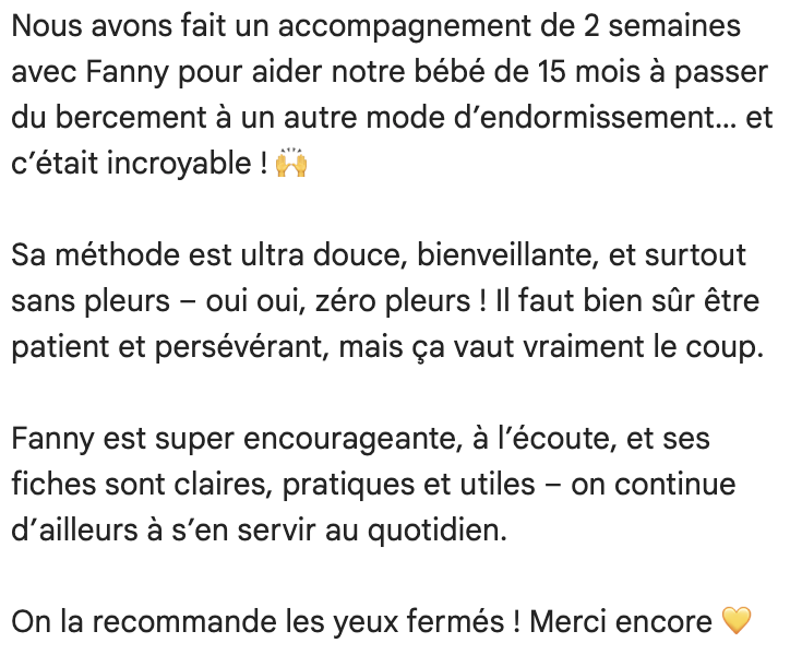 Avis Google 5 étoiles – Graine de Merveilles